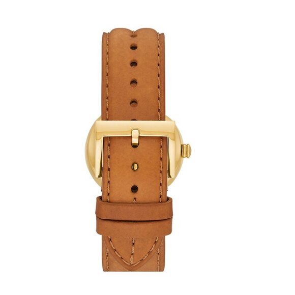 Tory Burch Gold and Brown Women's Watch - Picture 2 of 5